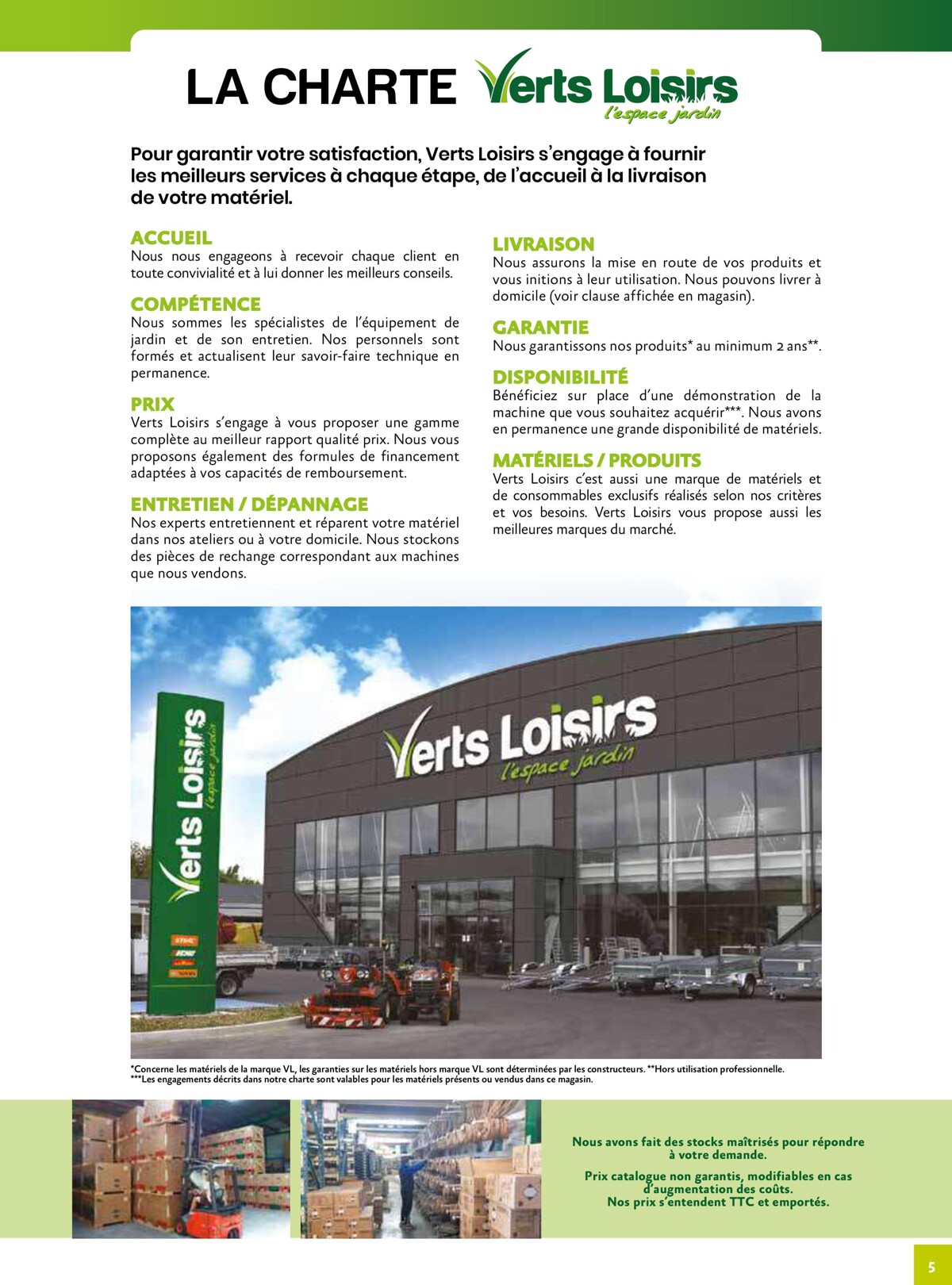Catalogue Catalogue Verts Loisirs 2023, page 00005