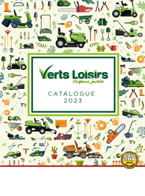 Catalogue Verts Loisirs | Catalogue Verts Loisirs 2023 | 04/05/2023 - 31/12/2023