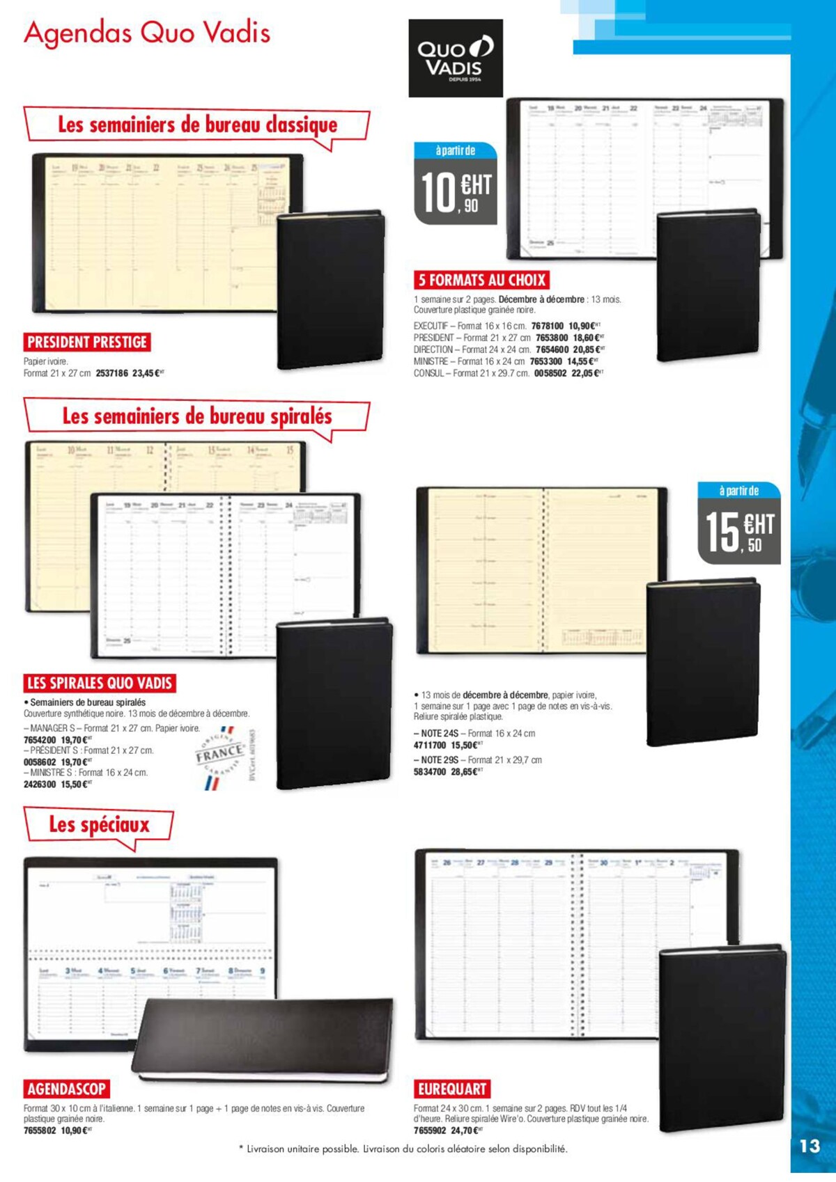 Catalogue Catalogue Agendas 2024 Plein Ciel, page 00013