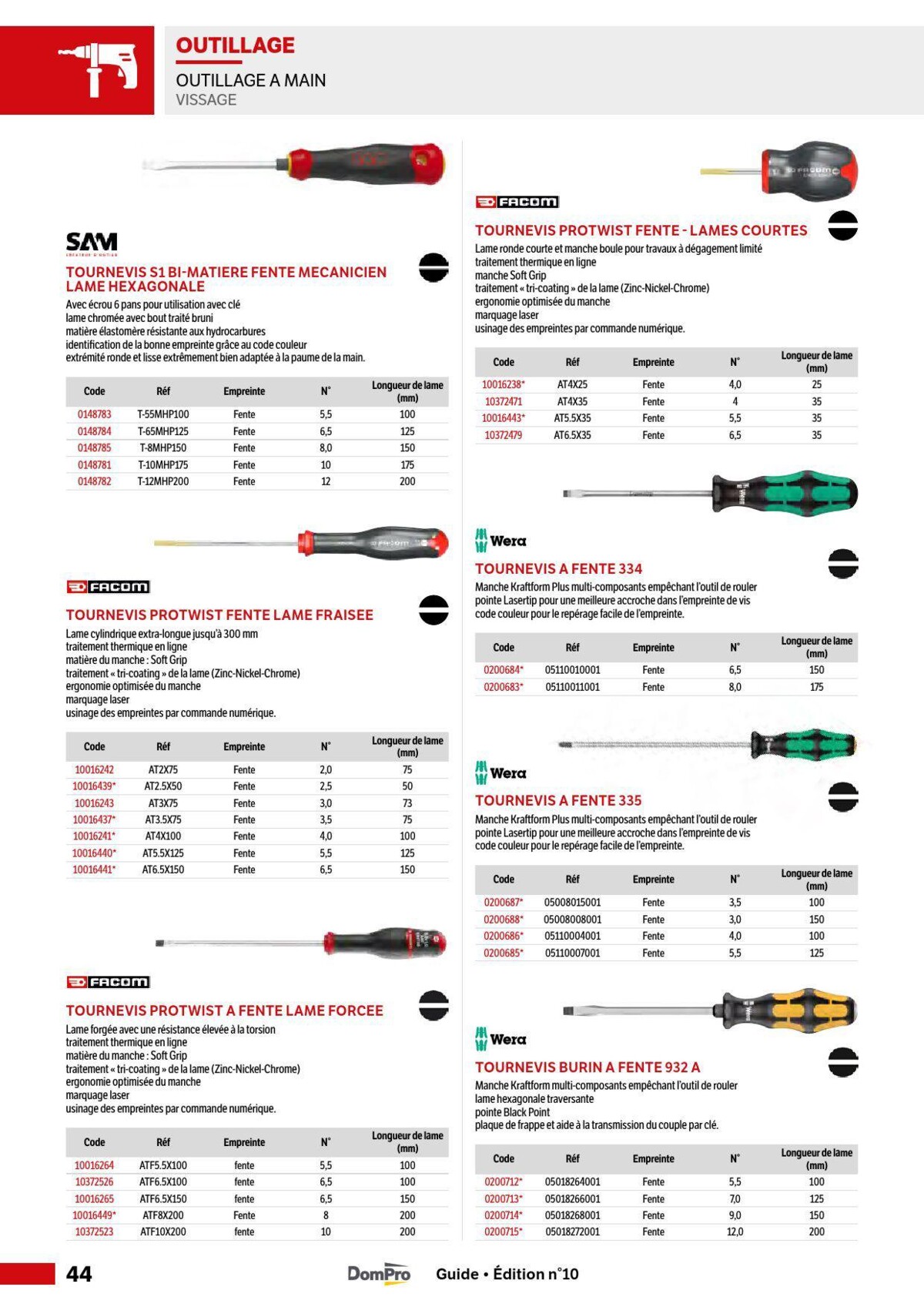 Catalogue NOUVEAU : CATALOGUE LE GUIDE !, page 00044