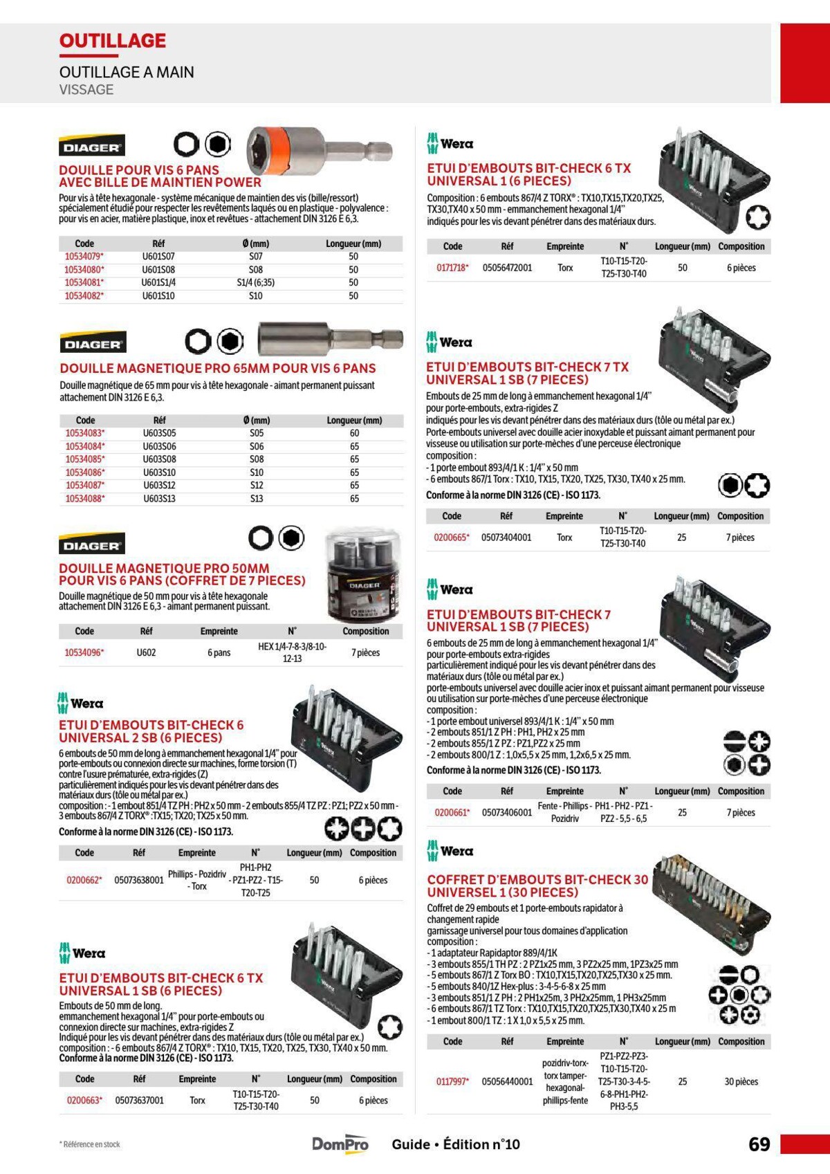 Catalogue NOUVEAU : CATALOGUE LE GUIDE !, page 00069