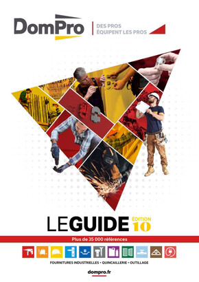 Catalogue DomPro | NOUVEAU : CATALOGUE LE GUIDE ! | 05/05/2023 - 31/12/2023