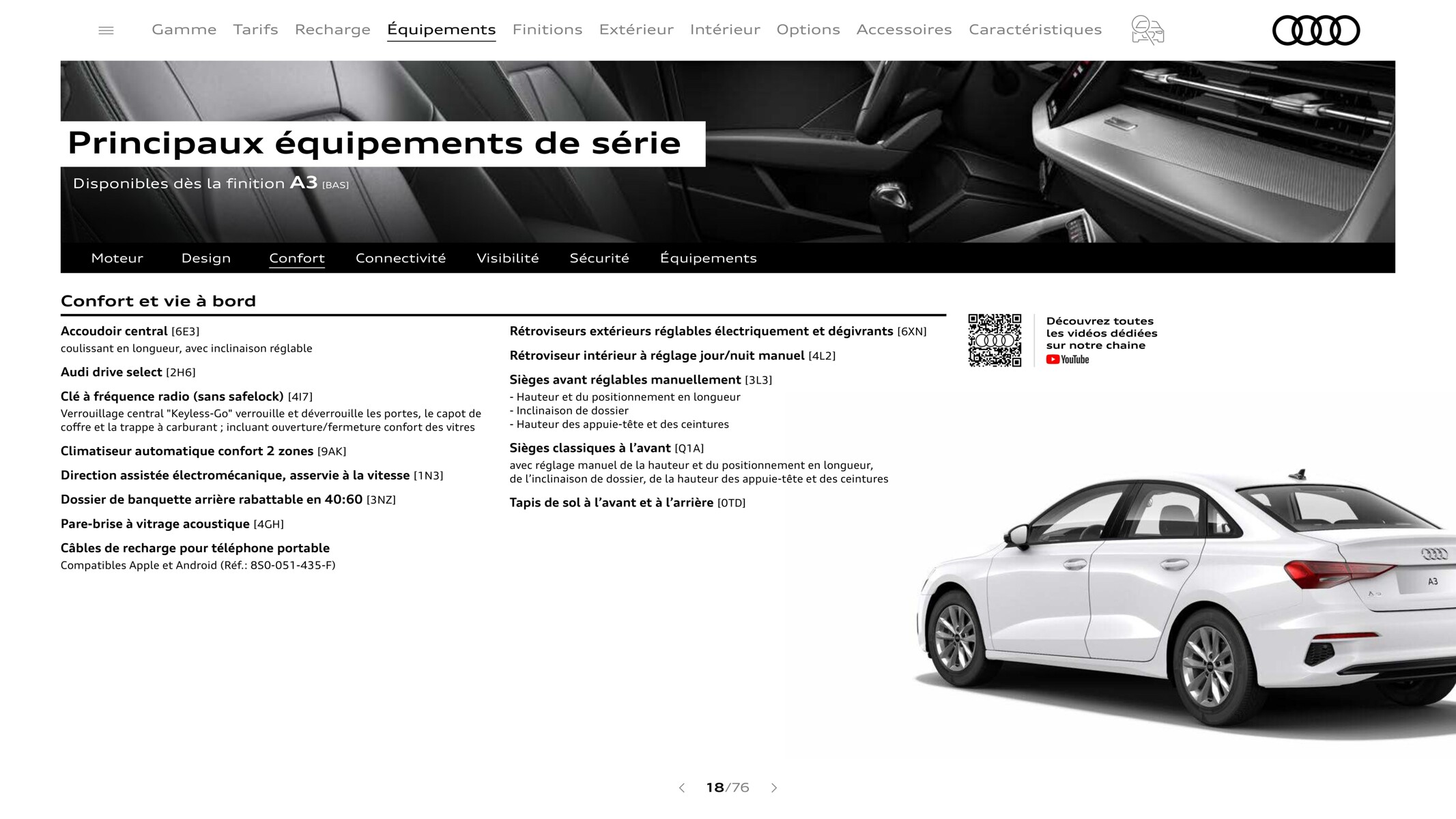 Catalogue A3 Sportback3, page 00018