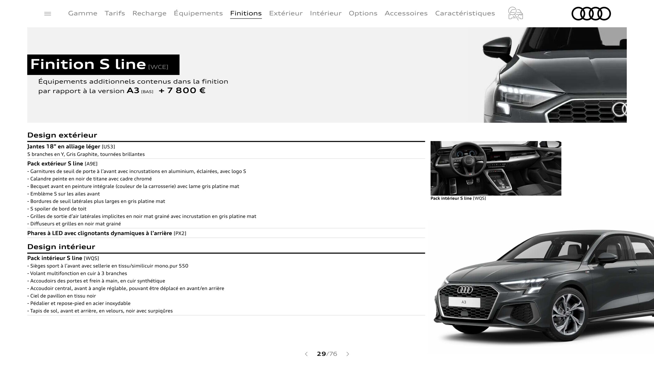 Catalogue A3 Sportback3, page 00029