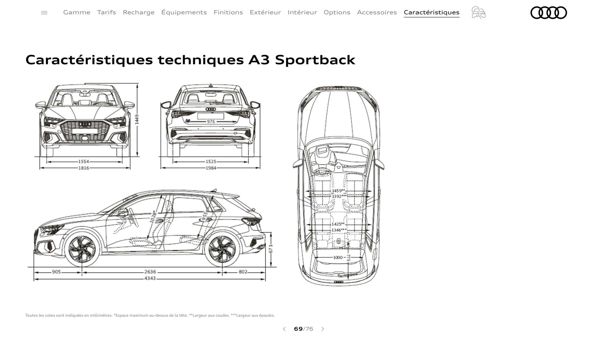 Catalogue A3 Sportback3, page 00069