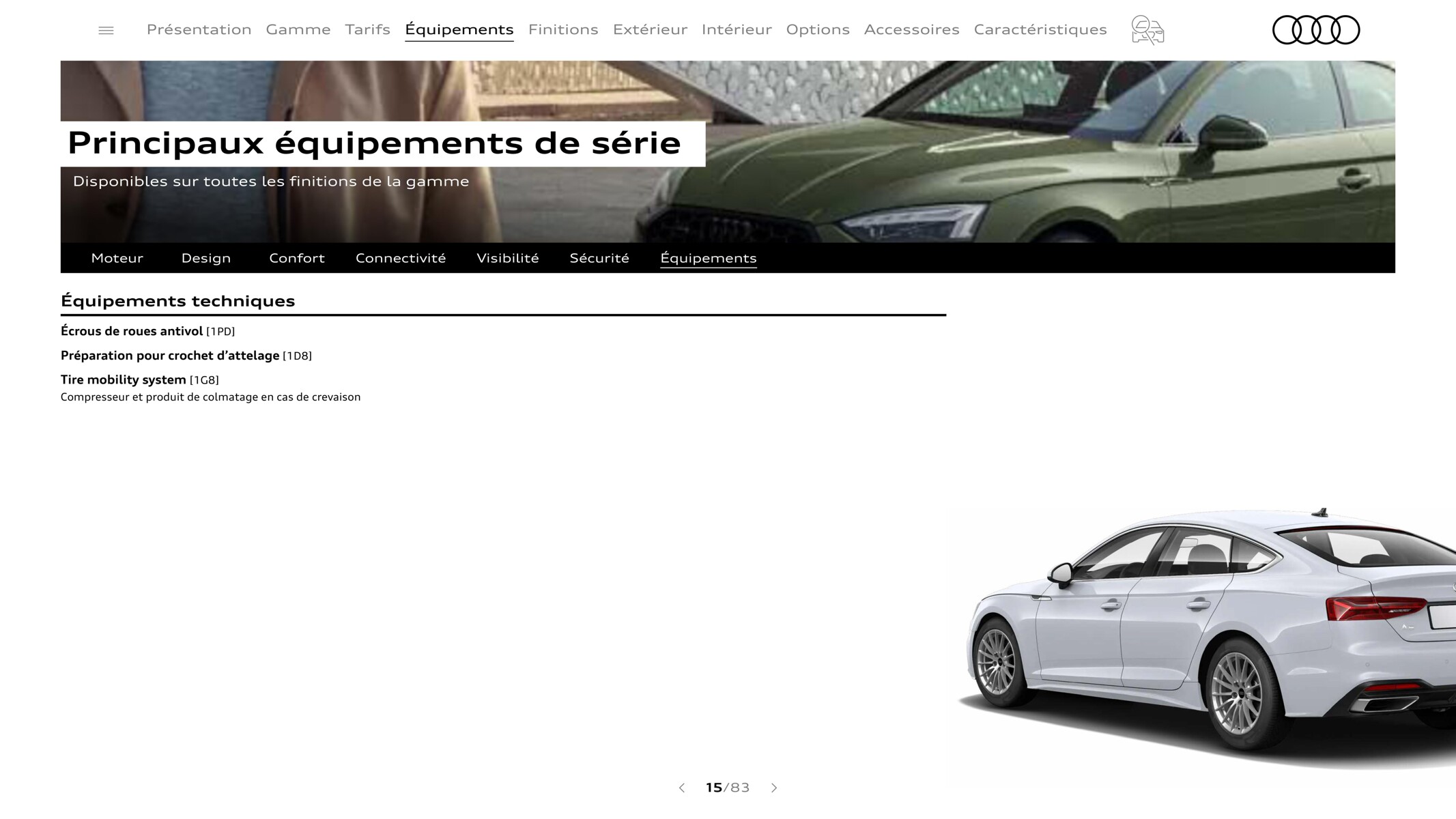 Catalogue S5 Coupé, page 00015