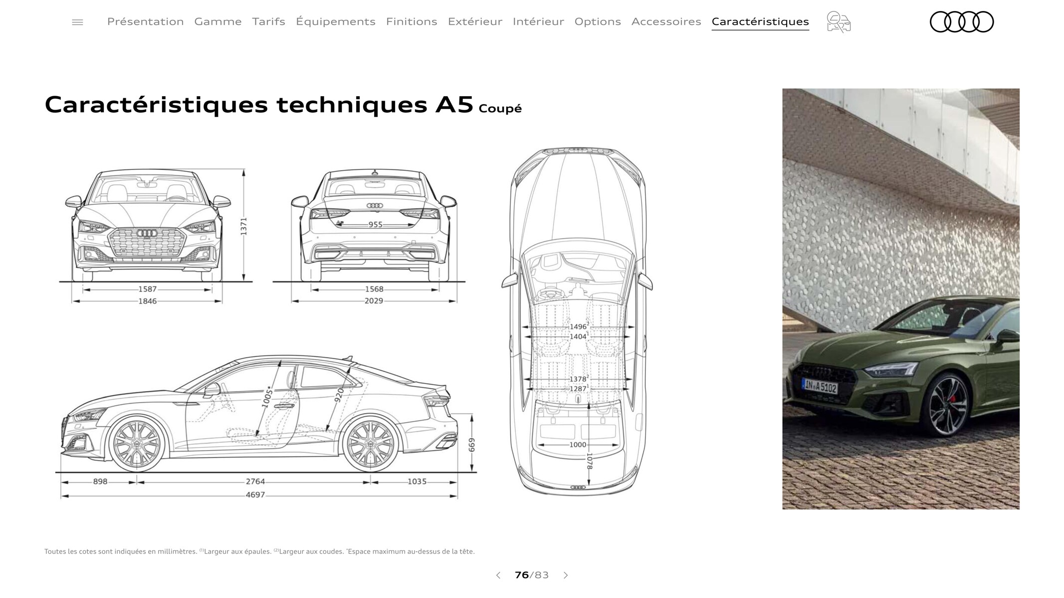 Catalogue S5 Coupé, page 00076