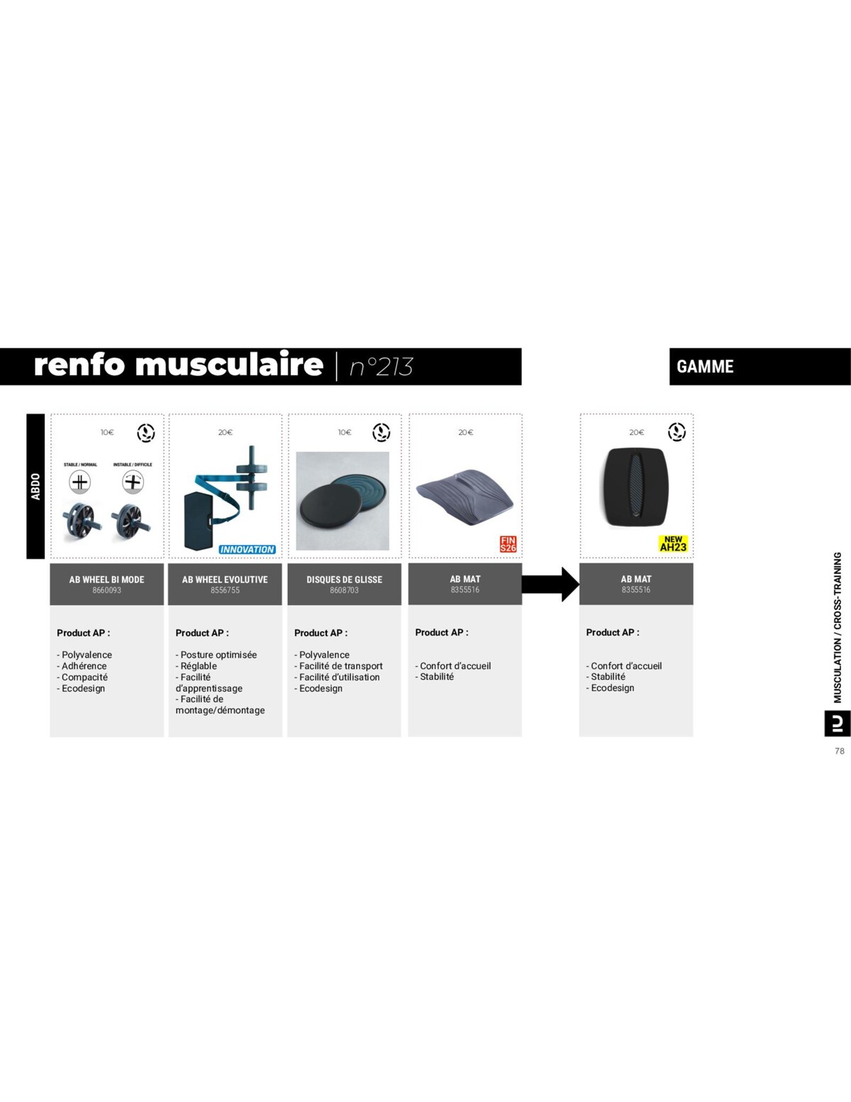 Catalogue  Roadbook Moniteur Fitness United 2023, page 00078