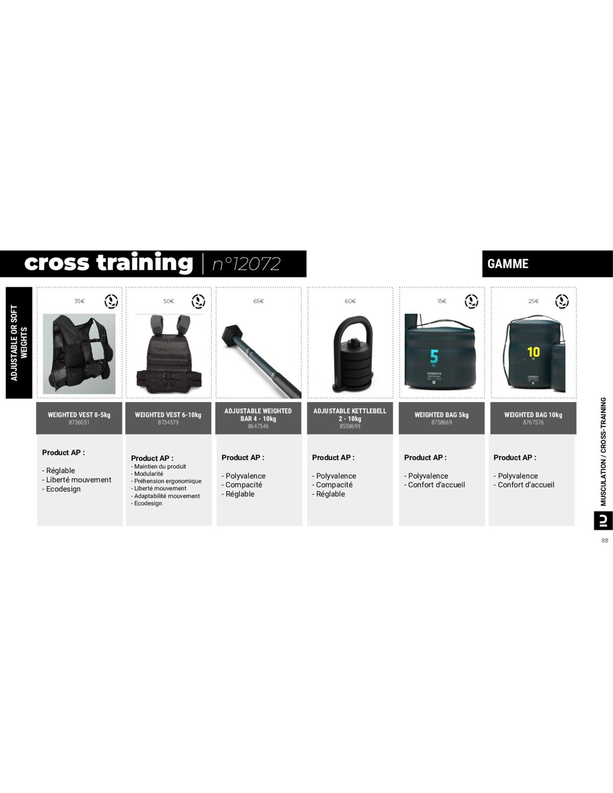 Catalogue  Roadbook Moniteur Fitness United 2023, page 00088