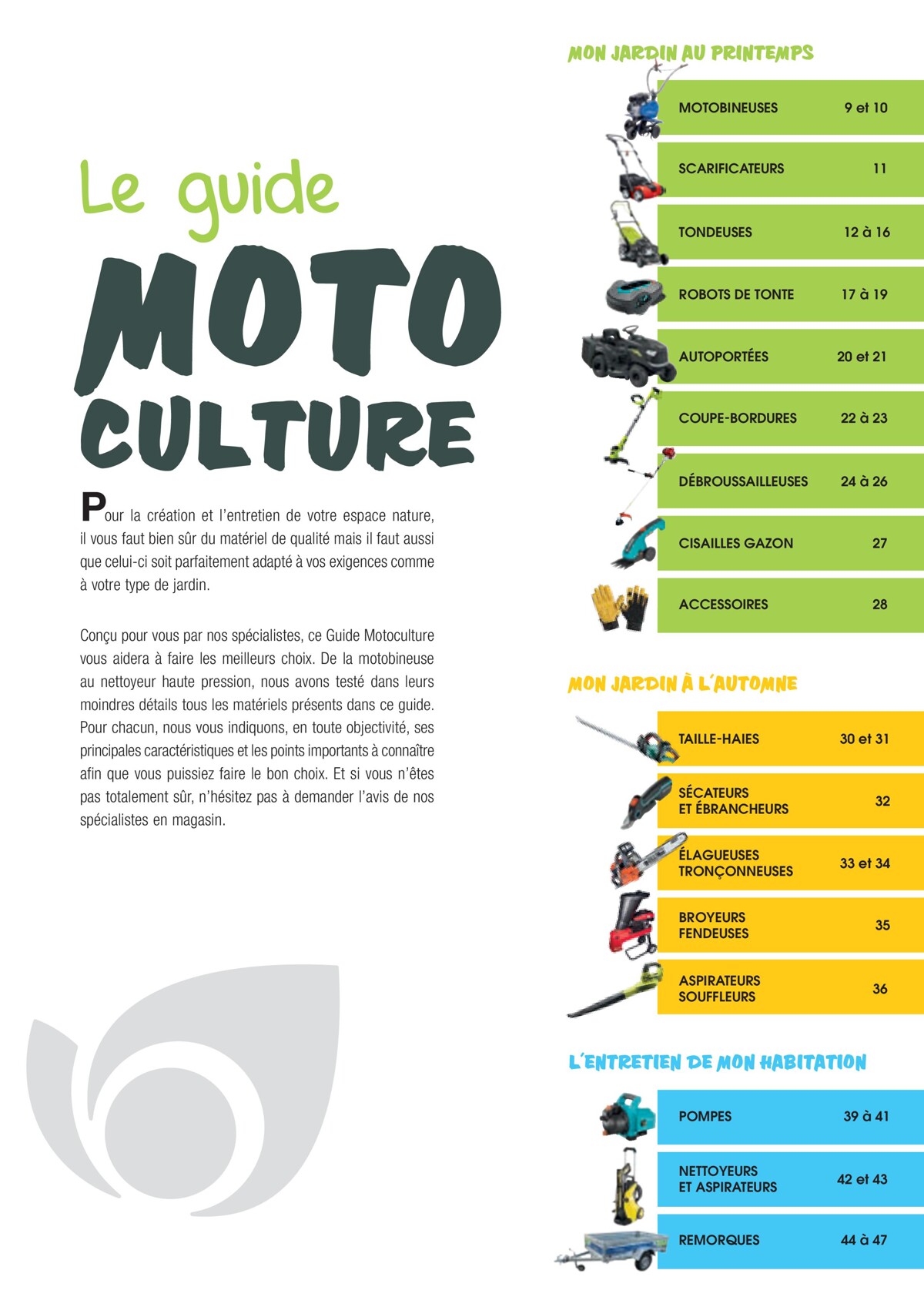 Catalogue Point Vert -Le Guide Motoculture 2023, page 00003