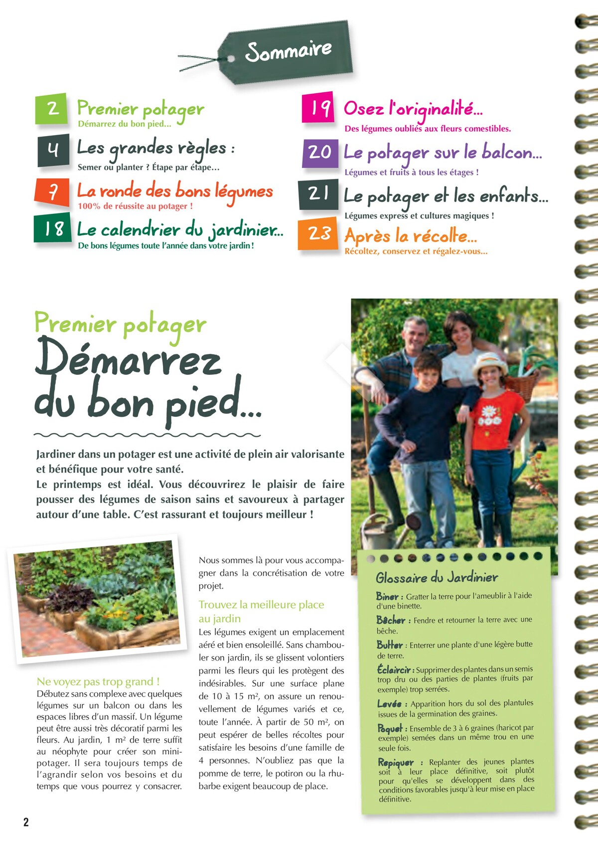 Catalogue Point Vert- Le Guide du potager, page 00002