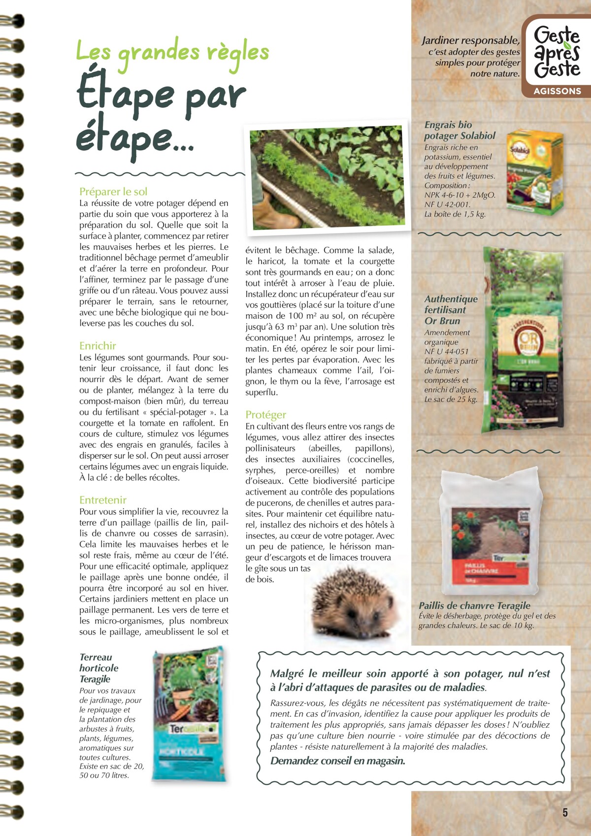 Catalogue Point Vert- Le Guide du potager, page 00005