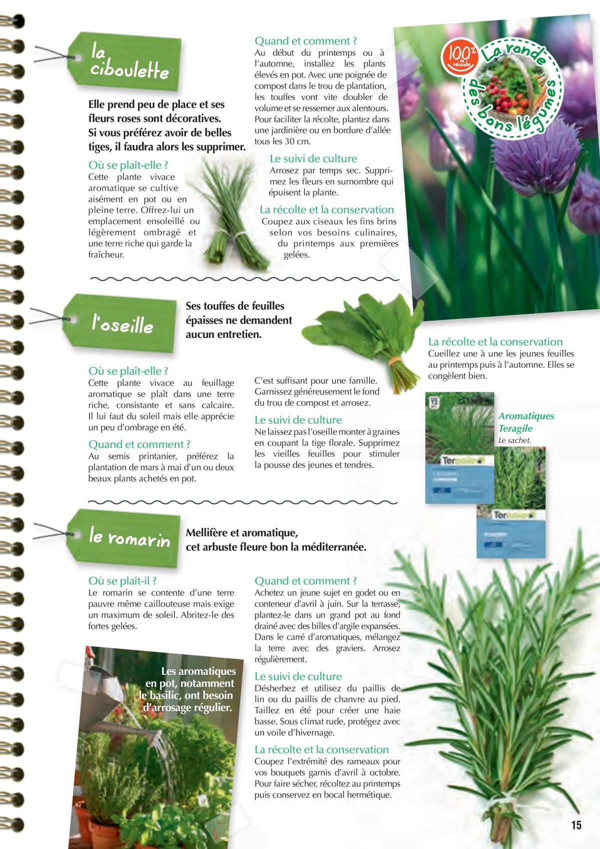 Catalogue Point Vert- Le Guide du potager, page 00015