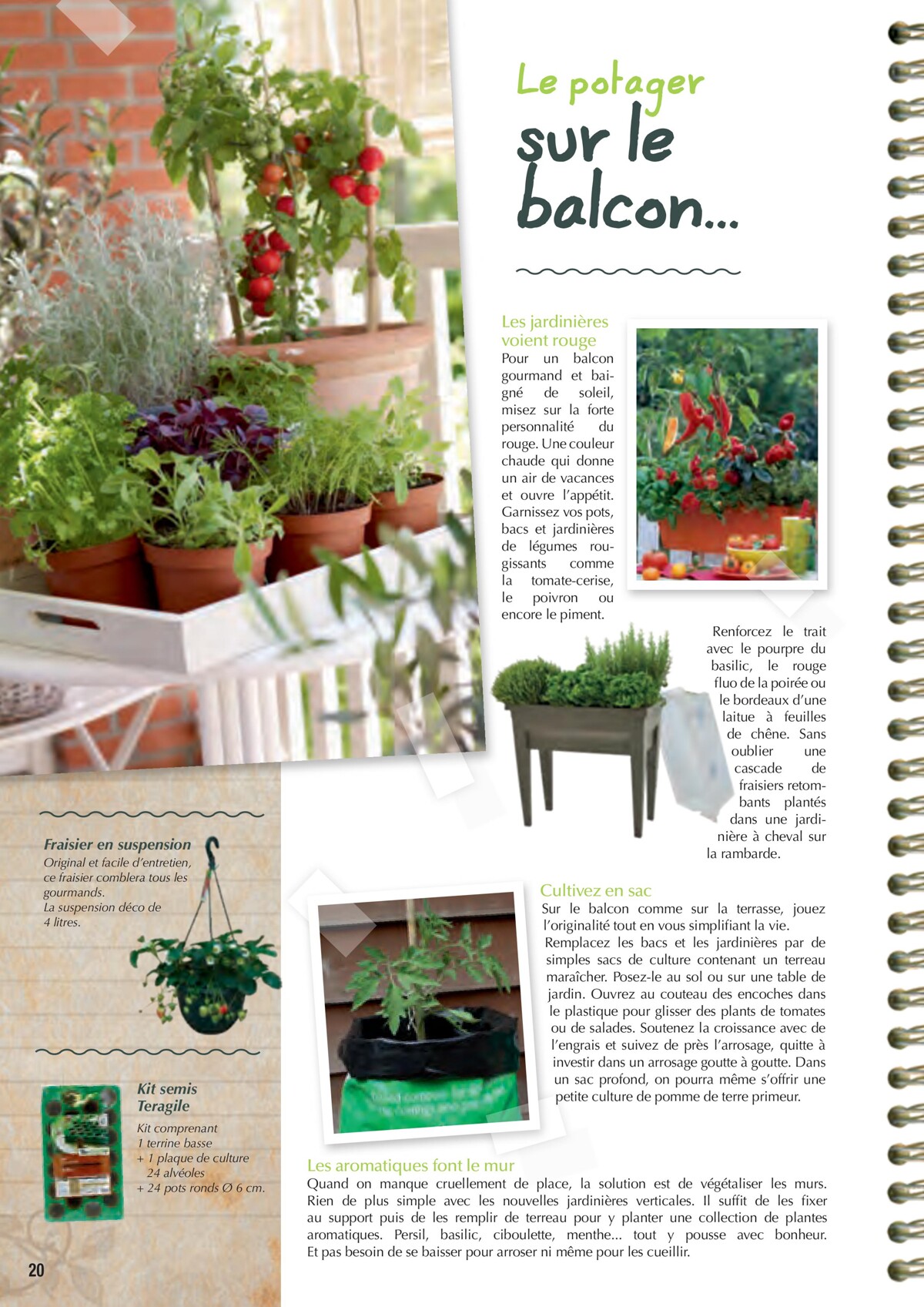 Catalogue Point Vert- Le Guide du potager, page 00020