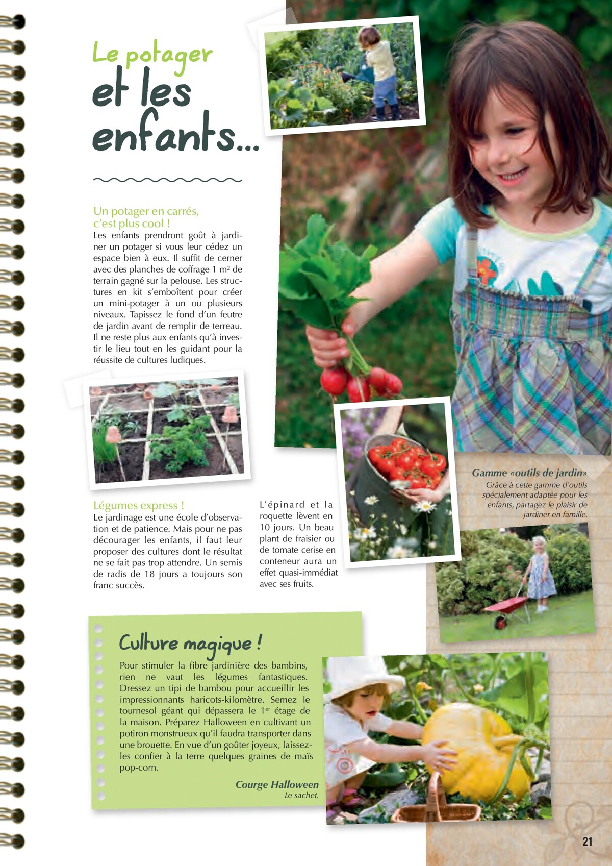 Catalogue Point Vert- Le Guide du potager, page 00021