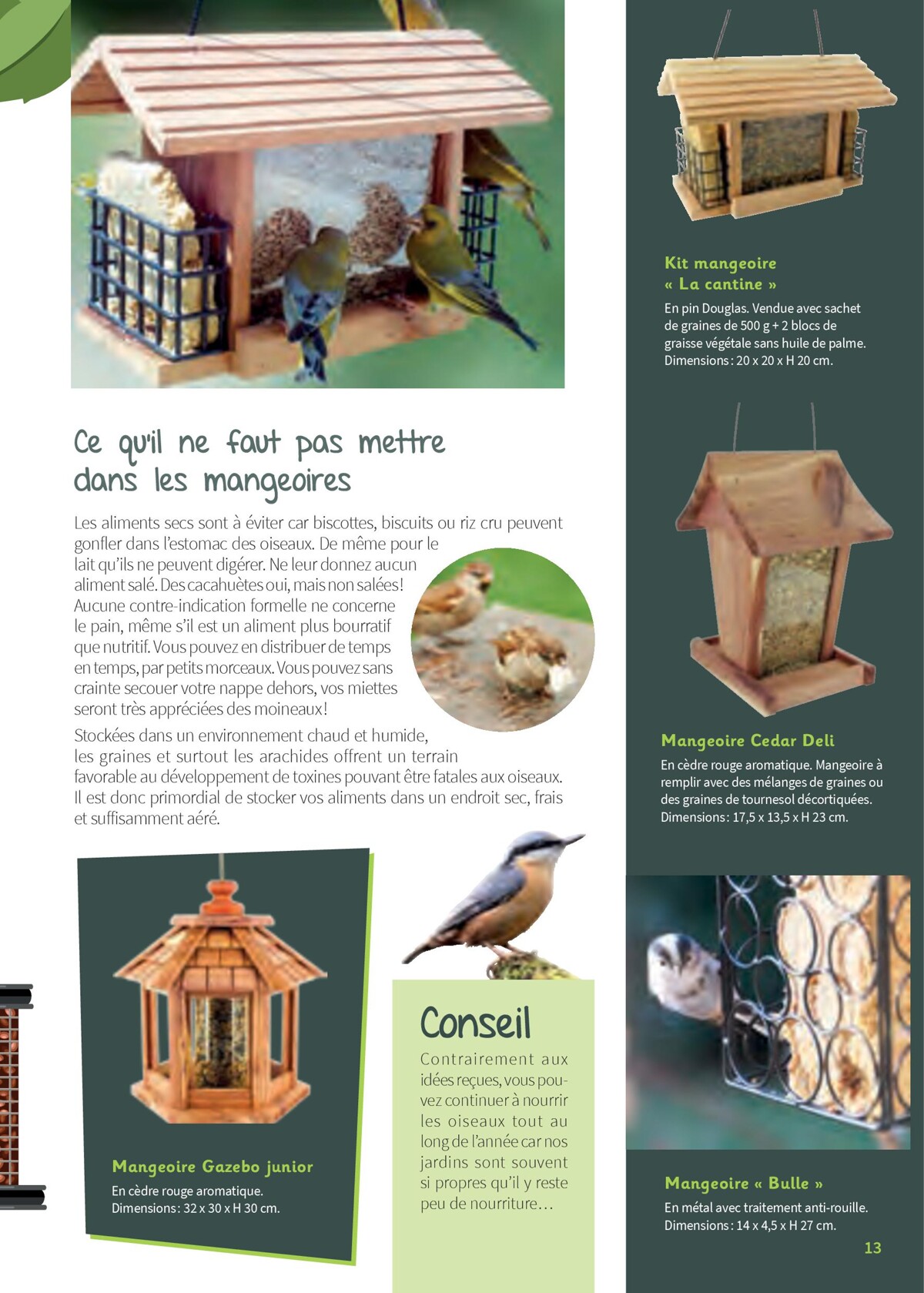 Catalogue Point Vert- Votre Jardin D´Oiseaux, page 00013