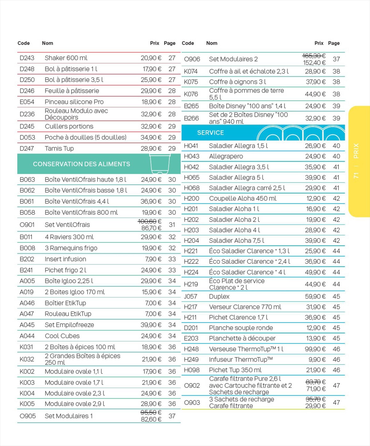 Catalogue Chaque Moment Compte, page 00071