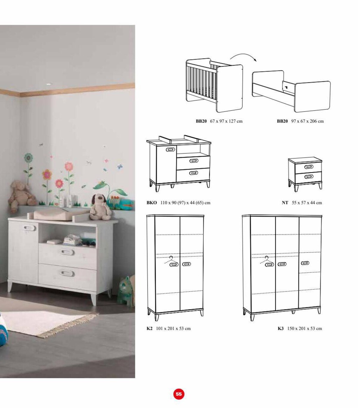 Catalogue  Chambres Enfants Bébés -Lambermont, page 00055