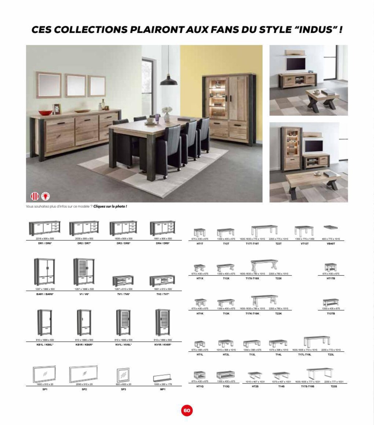 Catalogue  Salles à manger - Lambermont, page 00060