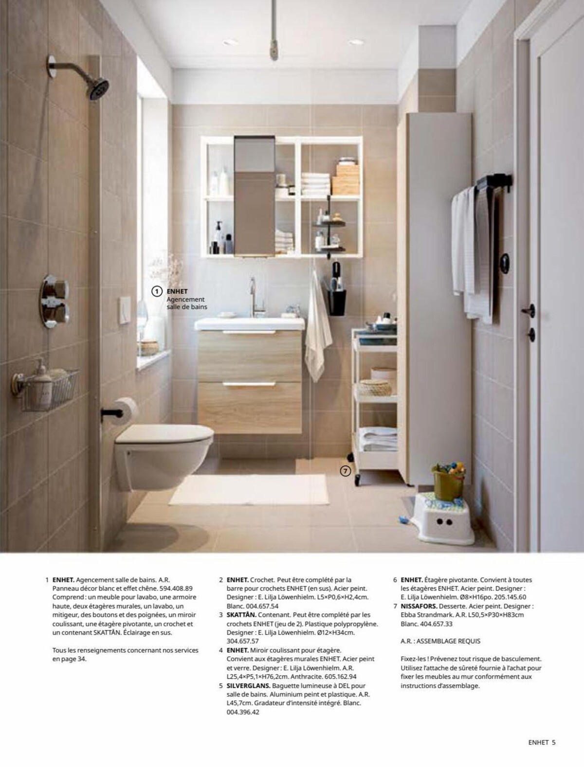 Catalogue Salles de bains 2023, page 00005