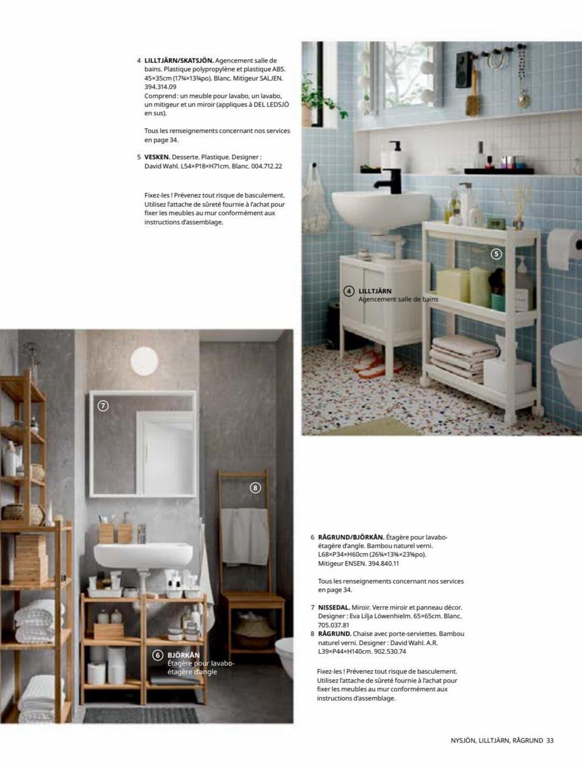 Catalogue Salles de bains 2023, page 00033
