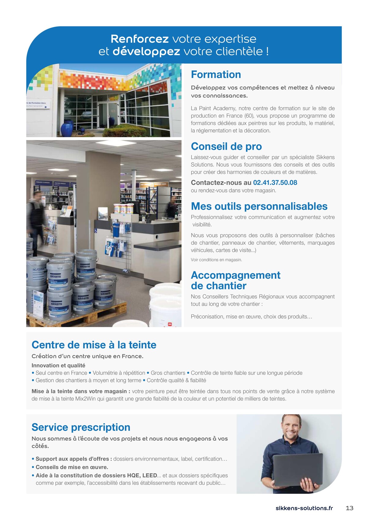 Catalogue  Le catalogue Sikkens Solutions 2023, page 00013