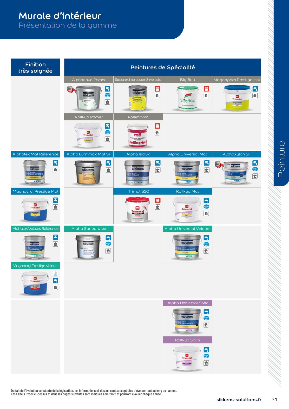 Catalogue  Le catalogue Sikkens Solutions 2023, page 00021