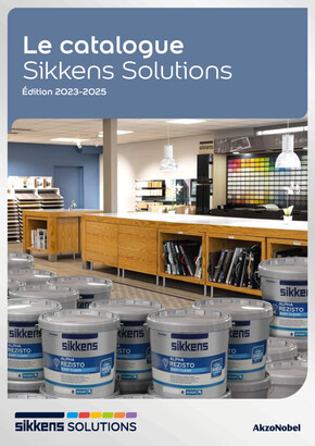 Promos de Bricolage à Davézieux |  Le catalogue Sikkens Solutions 2023 sur Sikkens Solution | 09/05/2023 - 31/12/2025