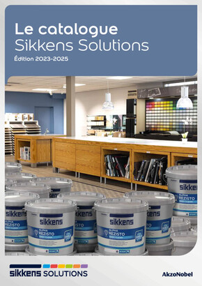 Promos de Bricolage à Saint-Étienne |  Le catalogue Sikkens Solutions 2023 sur Sikkens Solution | 09/05/2023 - 31/12/2025