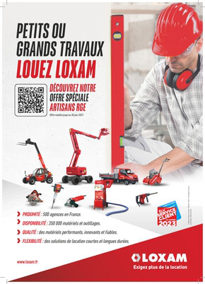Catalogue Loxam | Offre Speciale Artisans RGE | 10/05/2023 - 30/09/2023