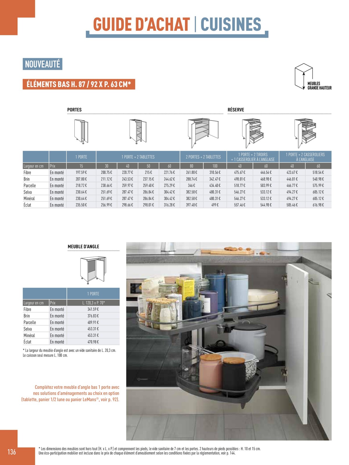 Catalogue  Catalogue Cuisines 2023, page 00138