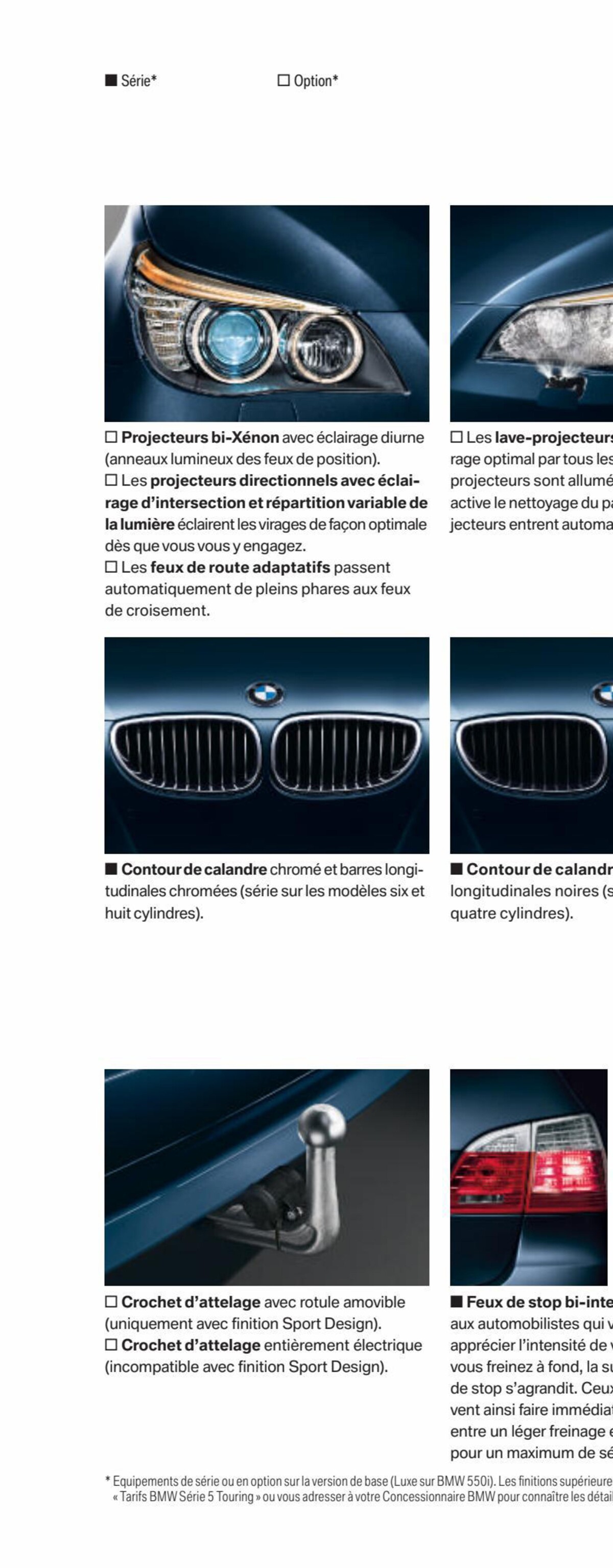 Catalogue BMW Série 5 Touring, page 00020
