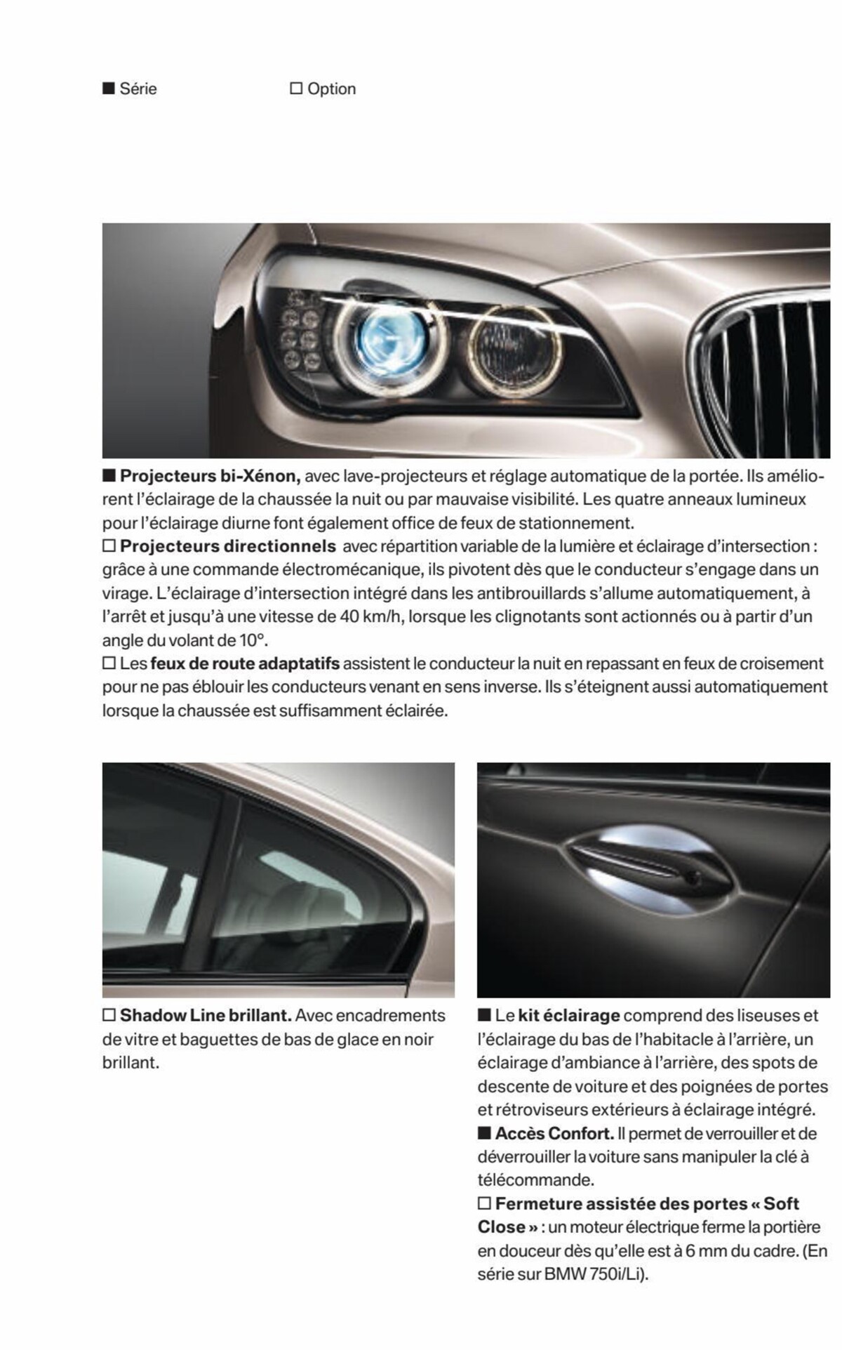 Catalogue BMW Série 7, page 00024