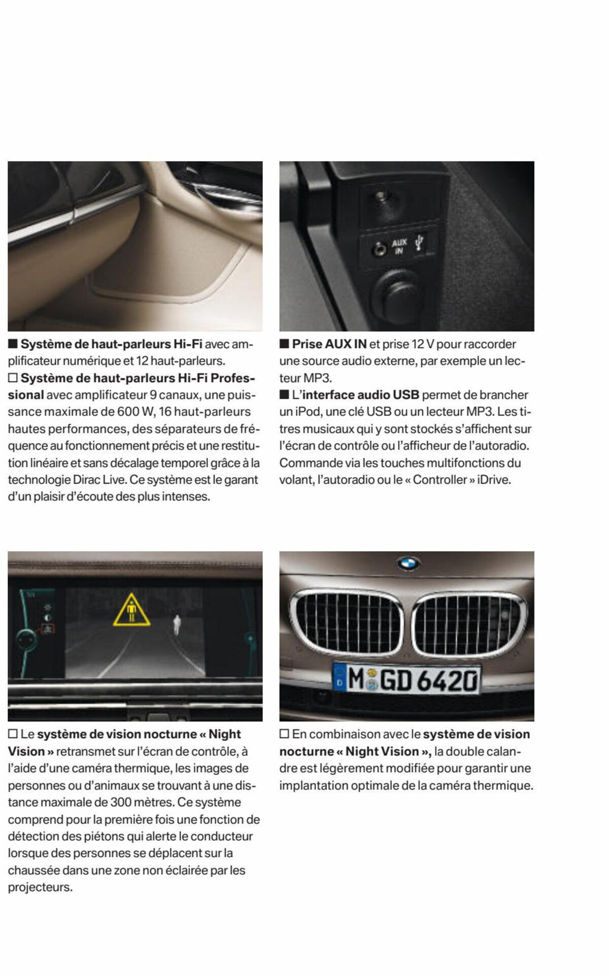 Catalogue BMW Série 7, page 00035
