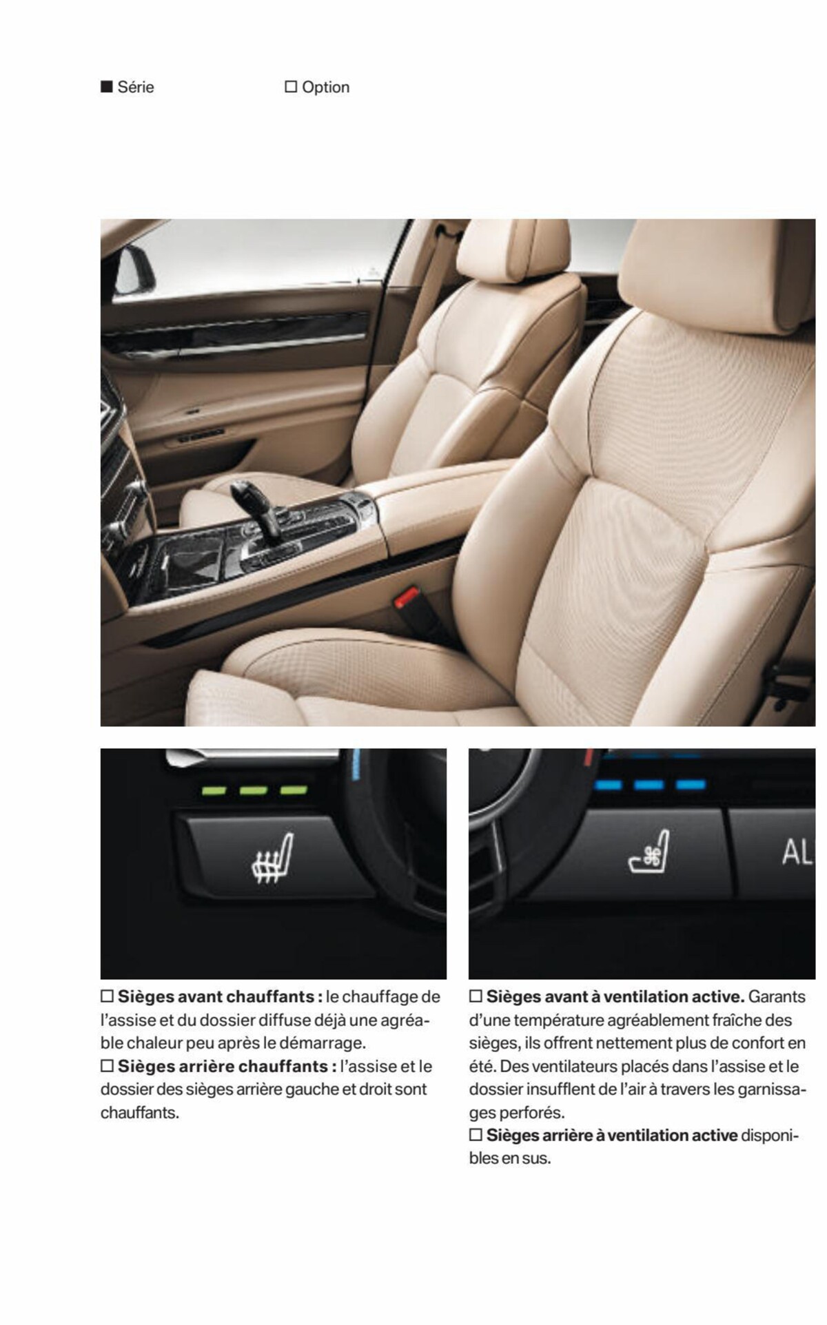 Catalogue BMW Série 7, page 00038
