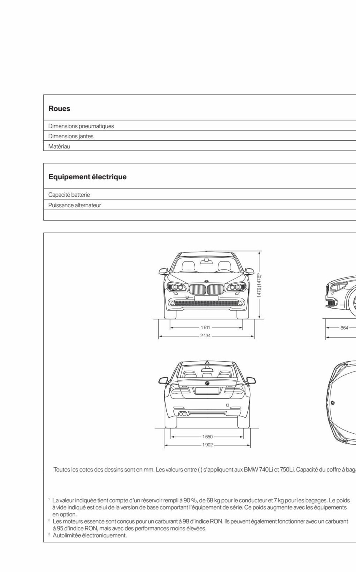 Catalogue BMW Série 7, page 00060