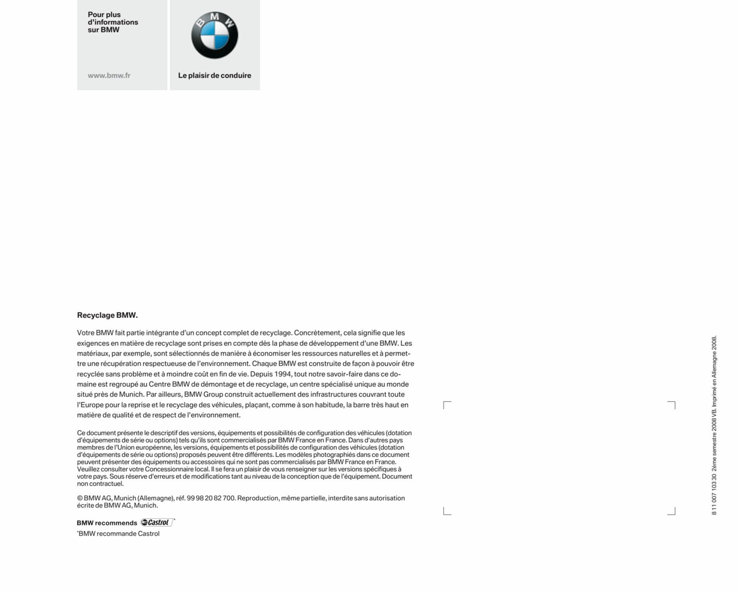 Catalogue BMW Série 7, page 00062
