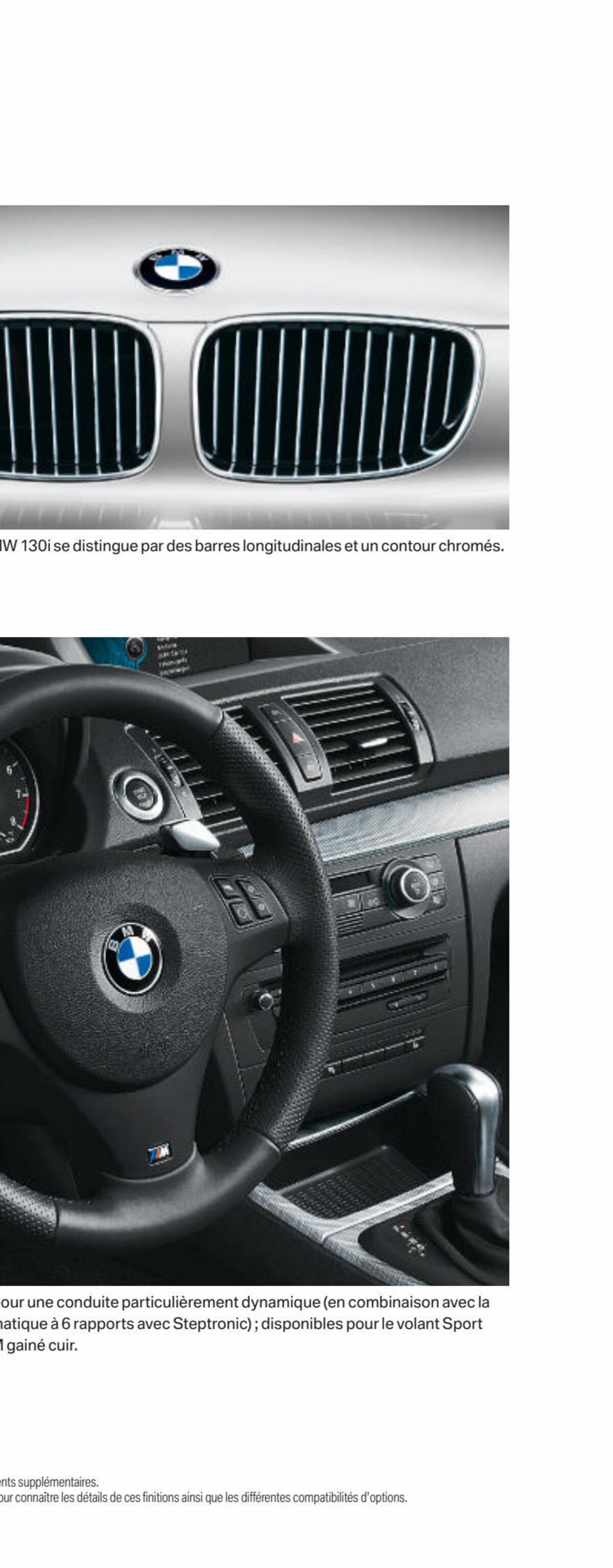 Catalogue BMW Série 1 Berline, page 00037