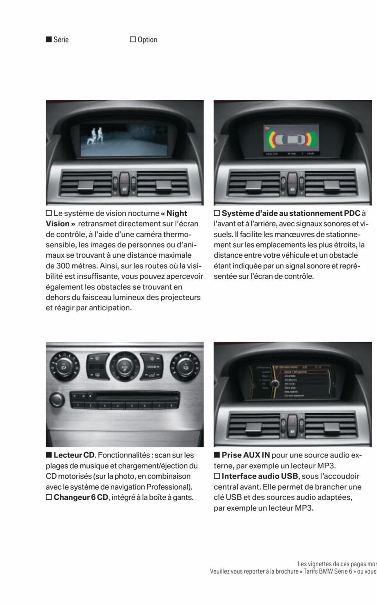 Catalogue BMW Série 6 Coupé/Cabriolet, page 00024