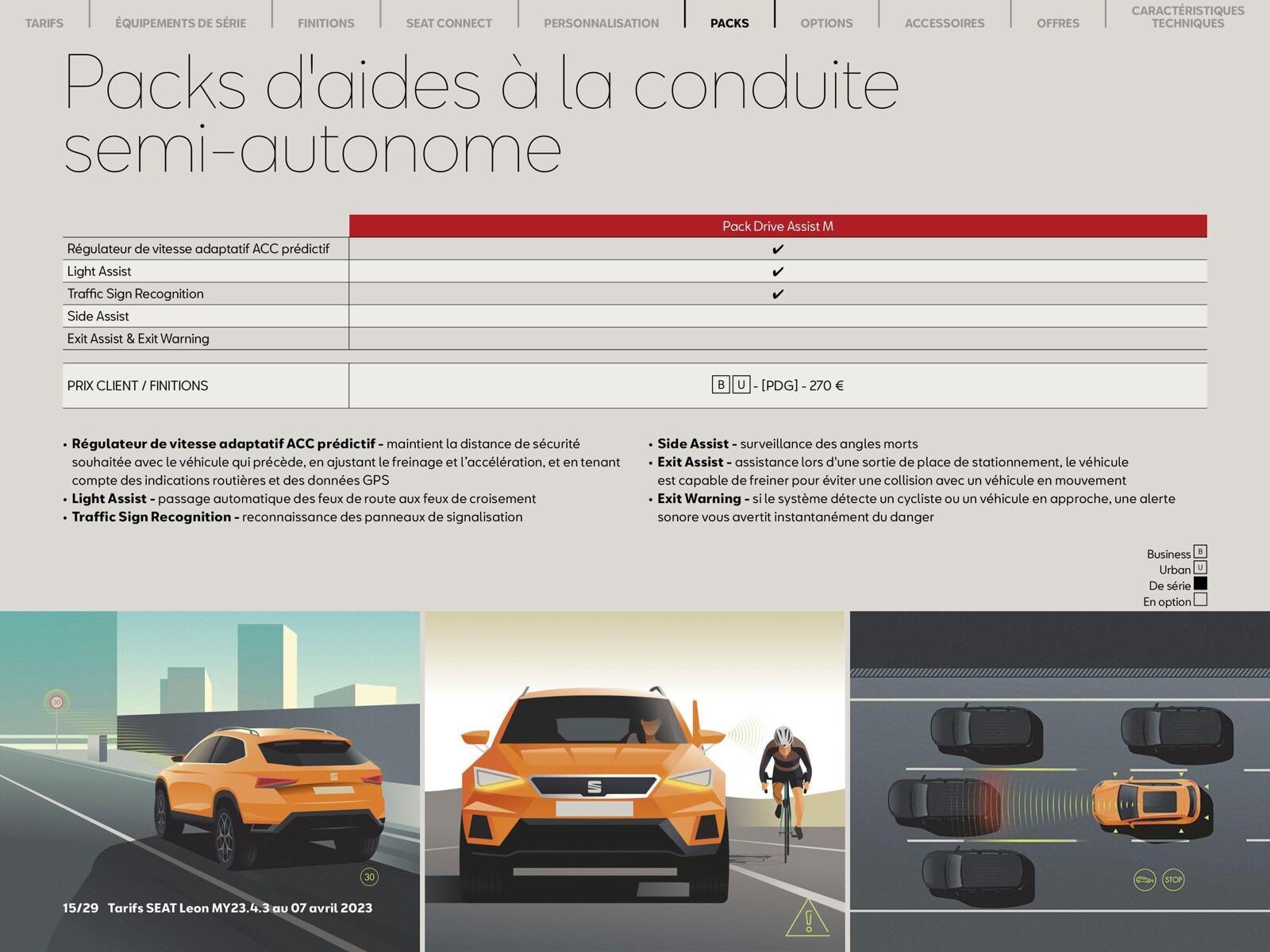 Catalogue SEAT Leon, page 00015