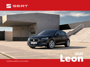 Catalogue SEAT | SEAT Leon | 11/05/2023 - 11/05/2024