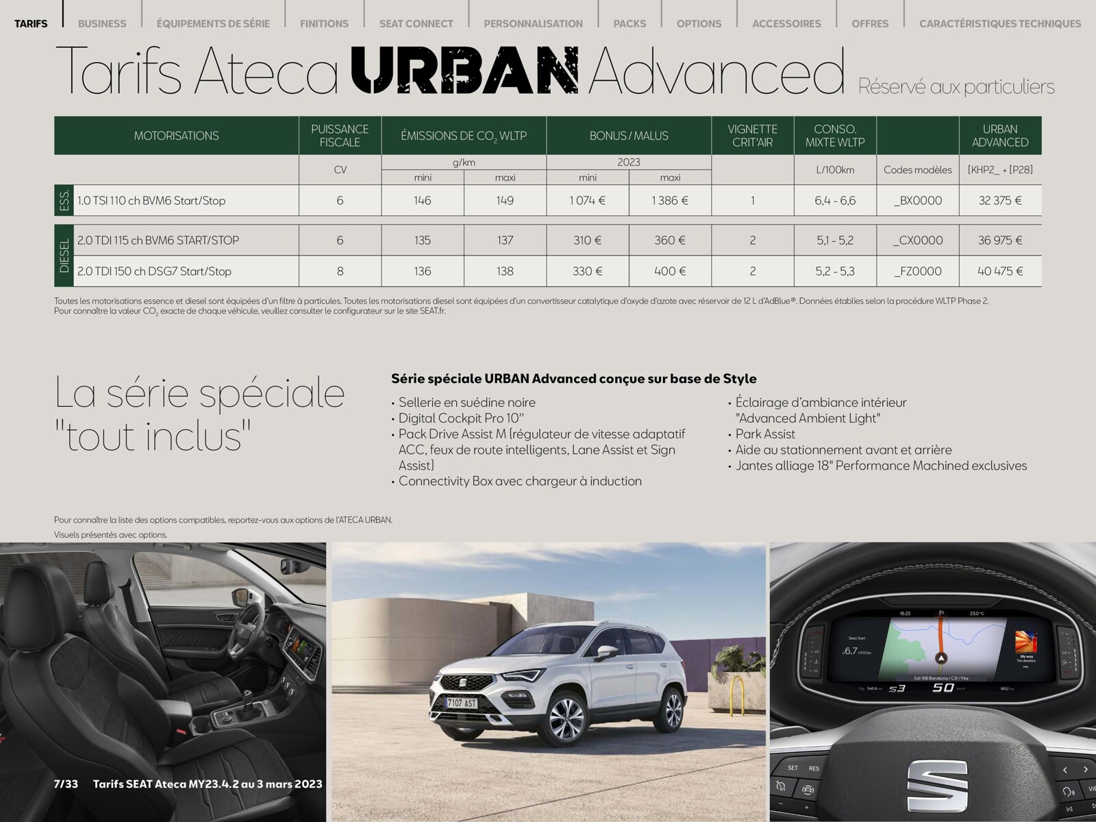 Catalogue SEAT Ateca', page 00007