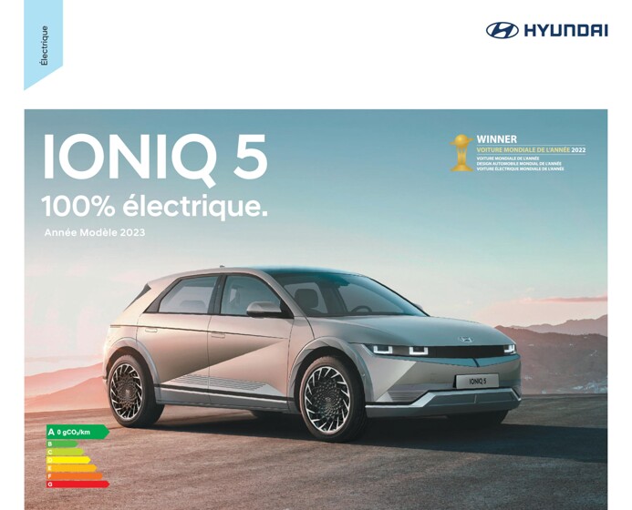 Catalogue Hyundai à Cholet | Hyundai IONIQ 5 | 11/05/2023 - 11/05/2024