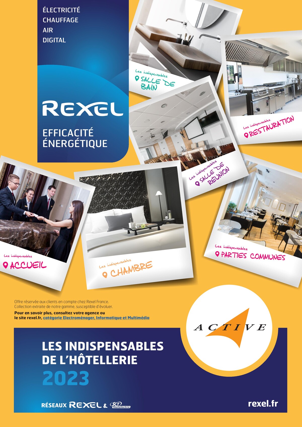 Catalogue  Les indispensablbes de L´Hôtellerie - Rexel, page 00001