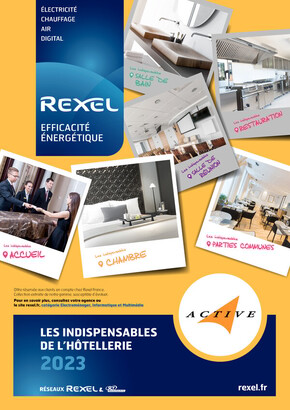 Catalogue Rexel à Vitrolles (Bouches du Rhône) |  Les indispensablbes de L´Hôtellerie - Rexel | 12/05/2023 - 31/12/2023