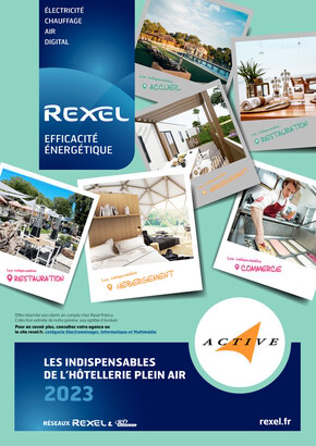 Catalogue Rexel à Vitrolles (Bouches du Rhône) | Les Indispensables de L´Hôtellerie - Rexel | 12/05/2023 - 31/12/2023