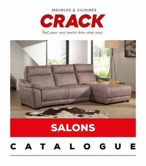 Catalogue Meubles Crack | Catalogue Salons - Crack | 15/05/2023 - 30/09/2023
