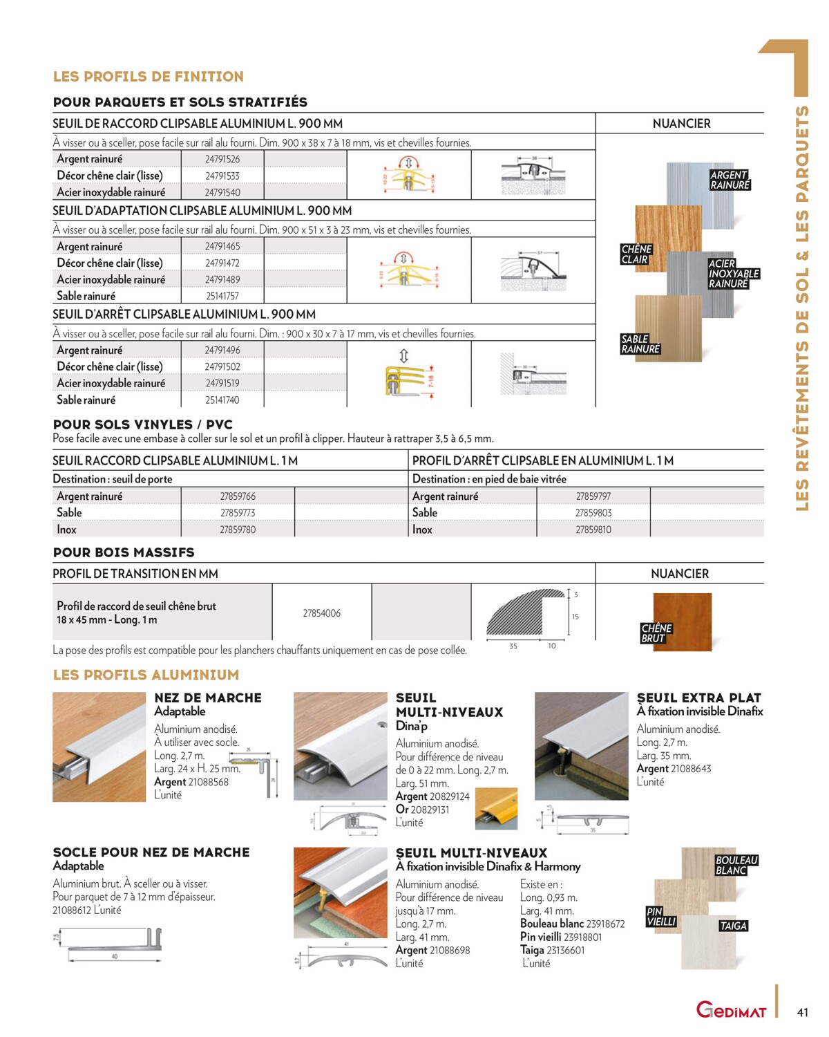 Catalogue SOLS & MURS INTERIEURS , page 00041