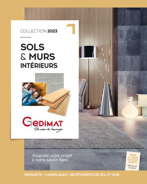 Catalogue Gedimat | SOLS & MURS INTERIEURS  | 16/05/2023 - 31/12/2023