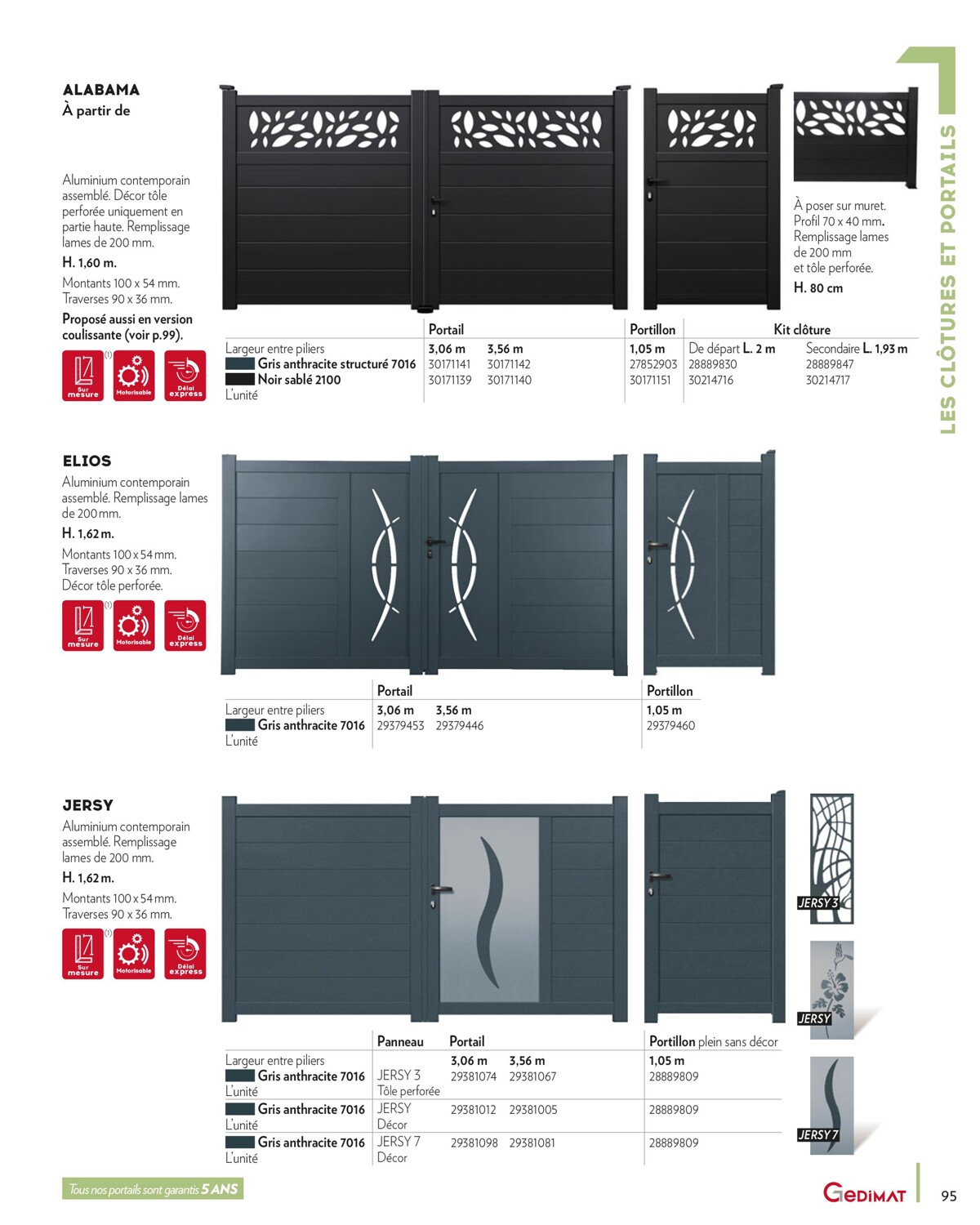 Catalogue AMENAGEMENTS EXTERIEURS, page 00095